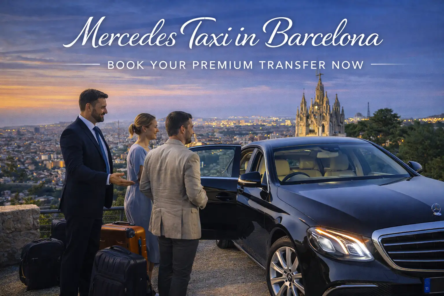 Mercedes Taxi in Barcelona | Book Your Premium Transfer Now