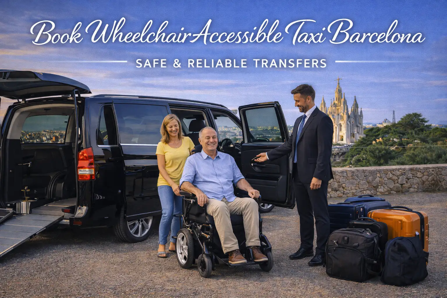 Book Wheelchair Accessible Taxi in Barcelona - Safe & Reliable Transfers
