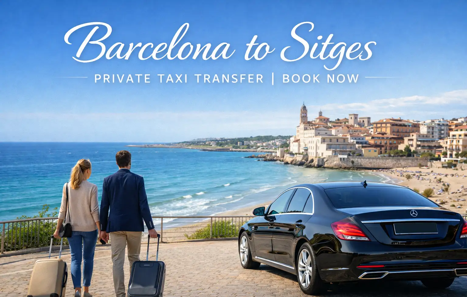 Barcelona to Sitges - Book Your Private Taxi